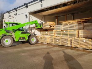 Séchage de bois à Épinal