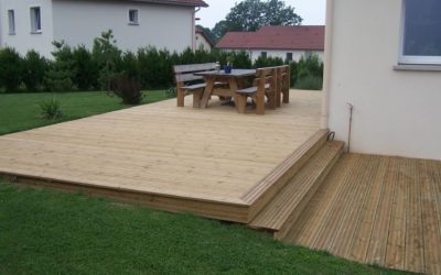 Aménagement de terrasse à Remiremont