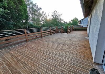 Terrasse en bois à Metz