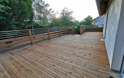 Terrasse bois dans les Vosges : un lieu chaleureux